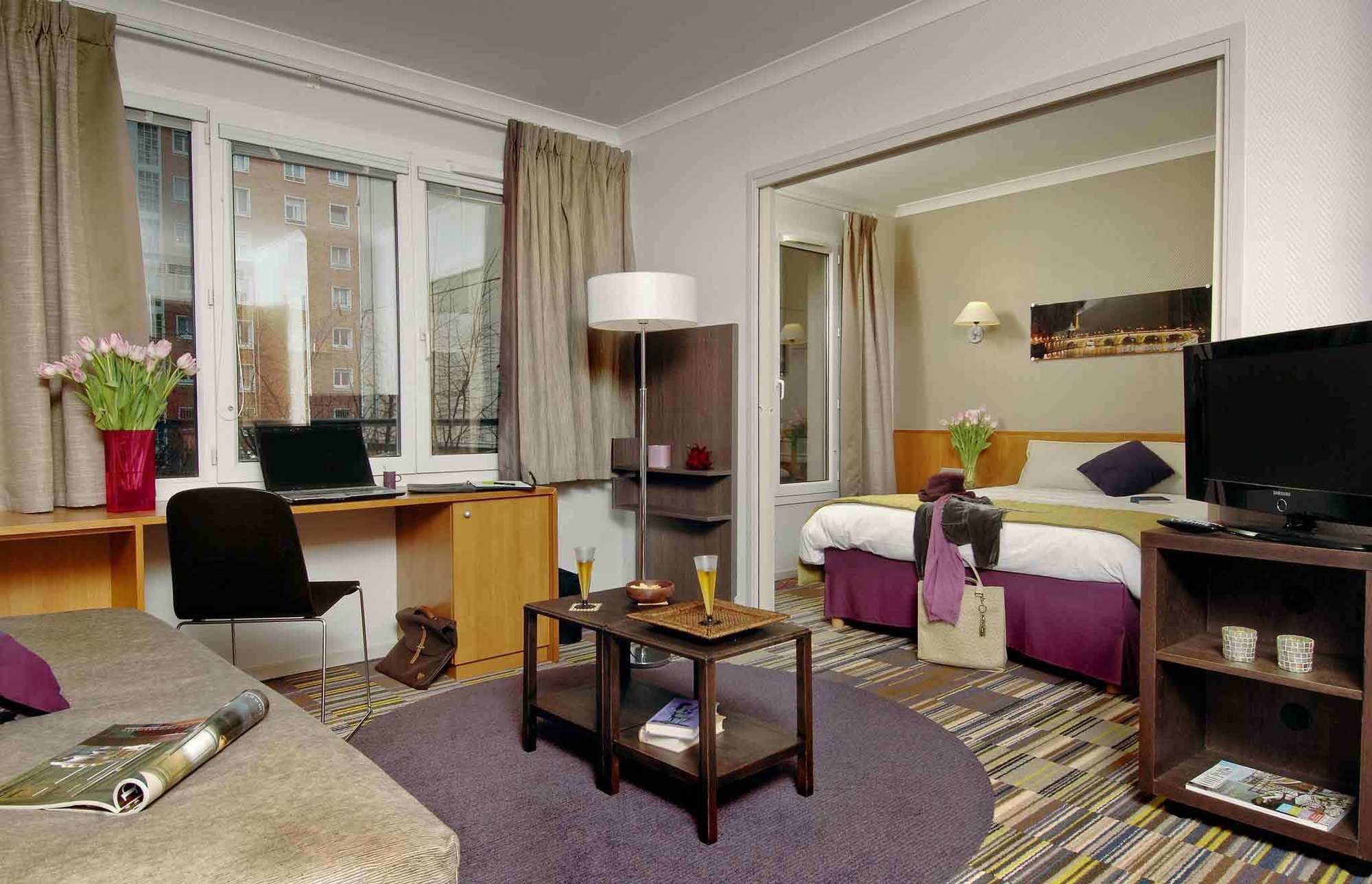 Aparthotel Adagio Porte De Versailles Issy-les-Moulineaux Zimmer foto